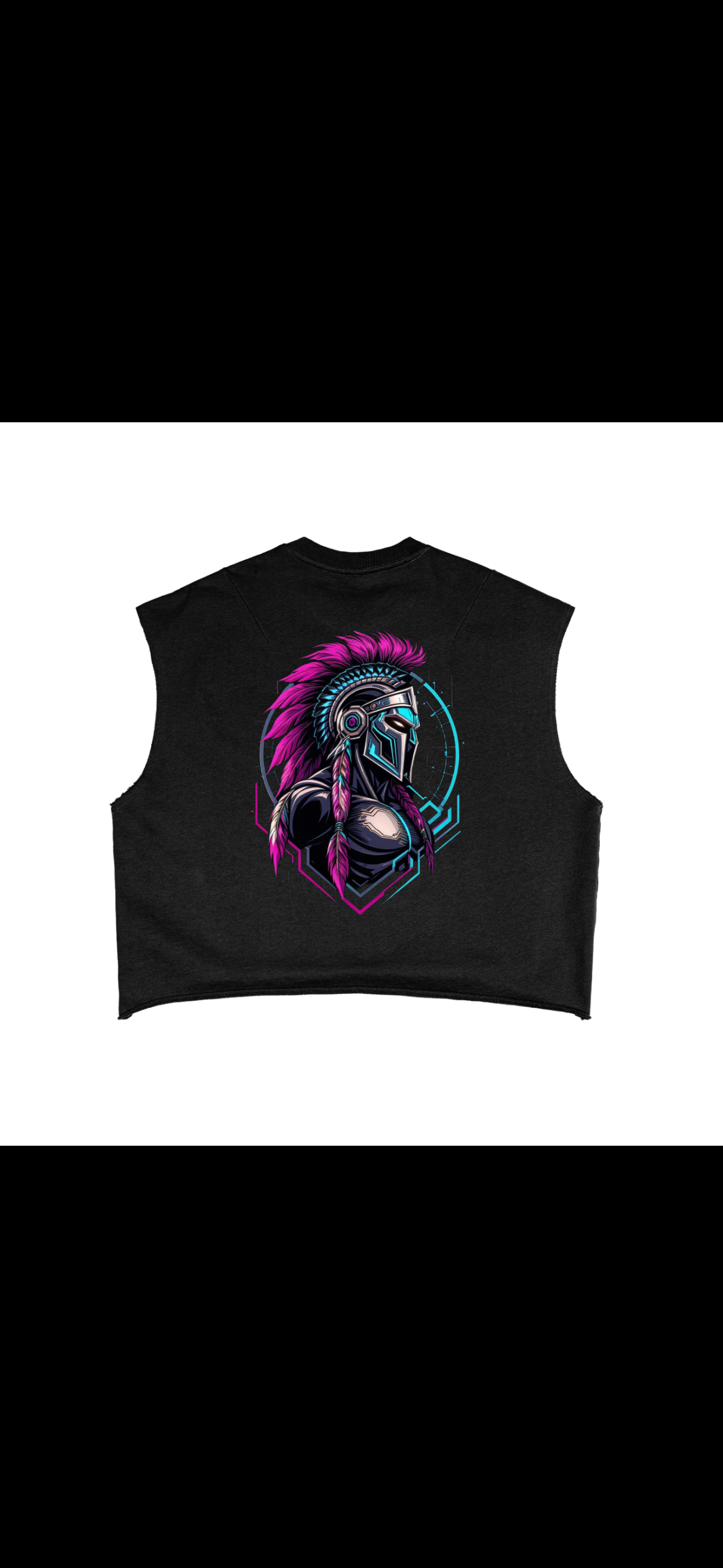 French Terry Boxy Tank Top